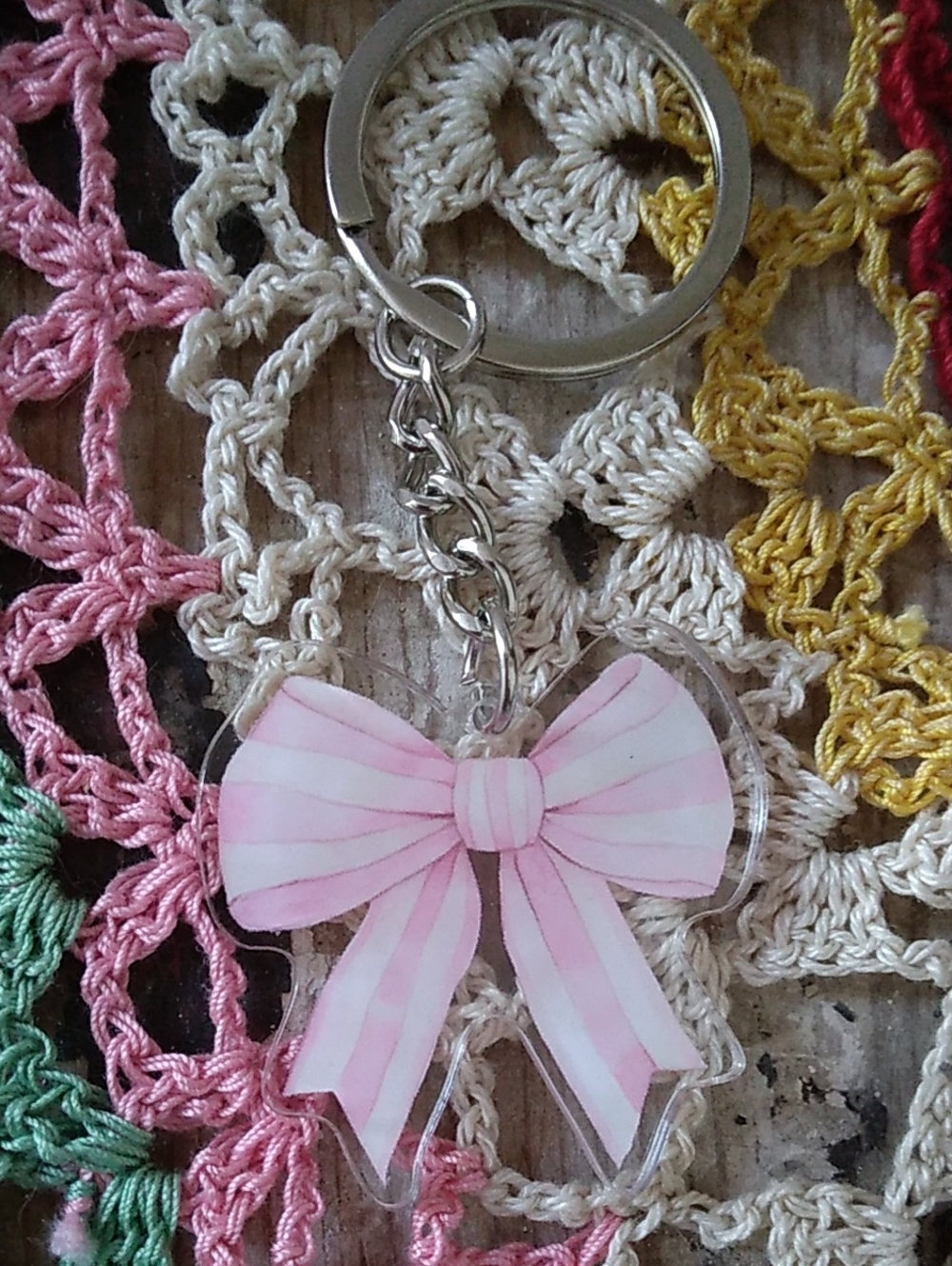 Keychains Purse Charms Bundle Of 4 - Picture 3 of 9